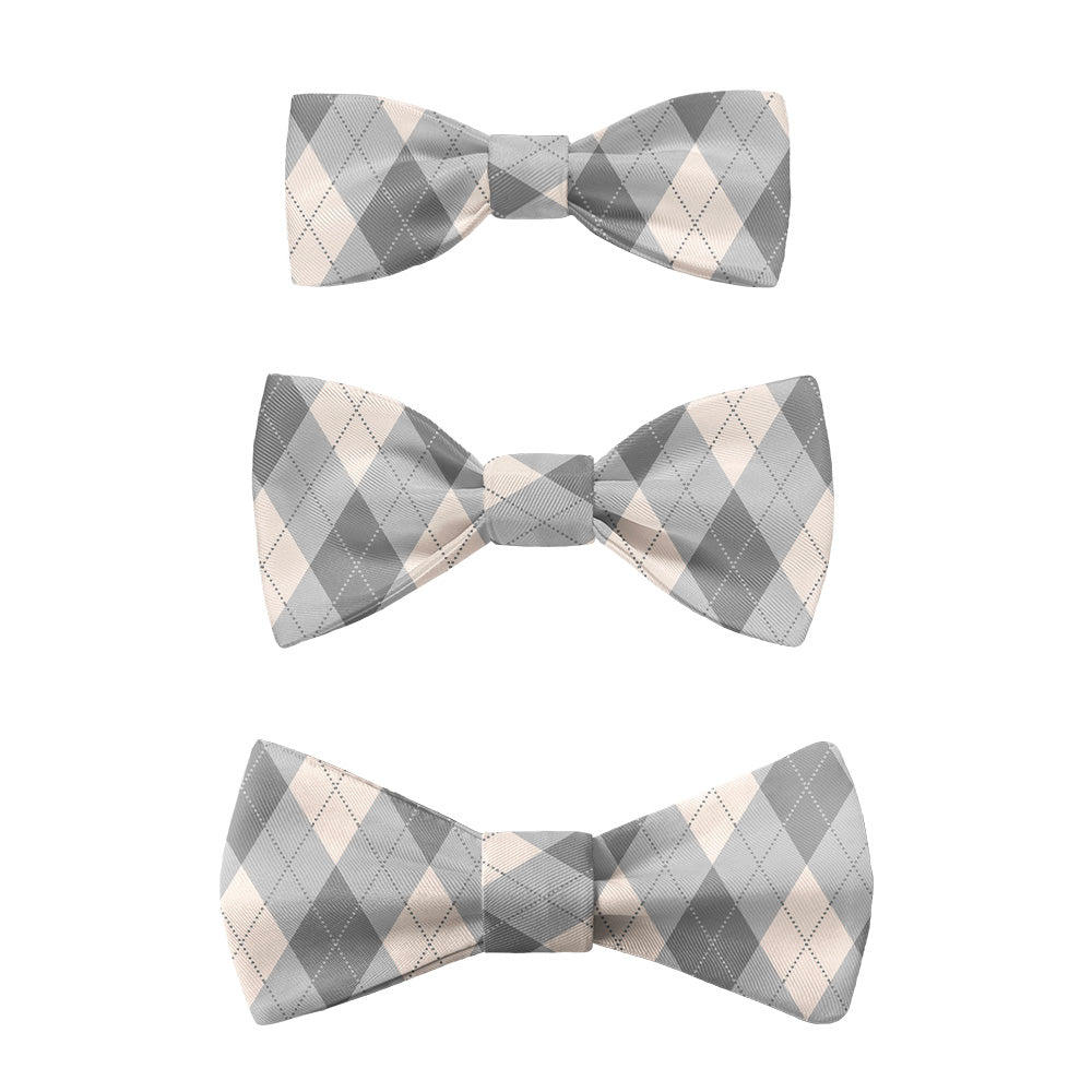 Argyle Plaid Bow Tie -  -  - Knotty Tie Co.