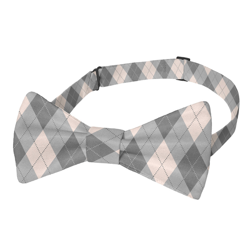 Argyle Plaid Bow Tie - Pre-Tied Bow Tie - Knotty Tie Co.