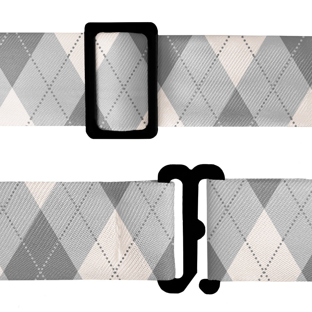 Argyle Plaid Bow Tie - Bow Tie Hardware - Knotty Tie Co.