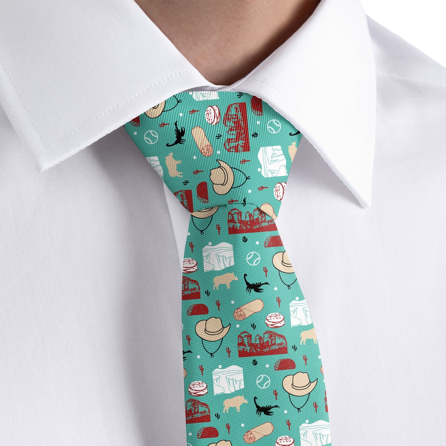 Arizona State Heritage Necktie - Dress Shirt - Knotty Tie Co.