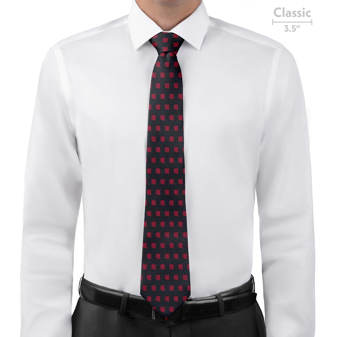 Arizona State Outline Necktie - Classic - Knotty Tie Co.