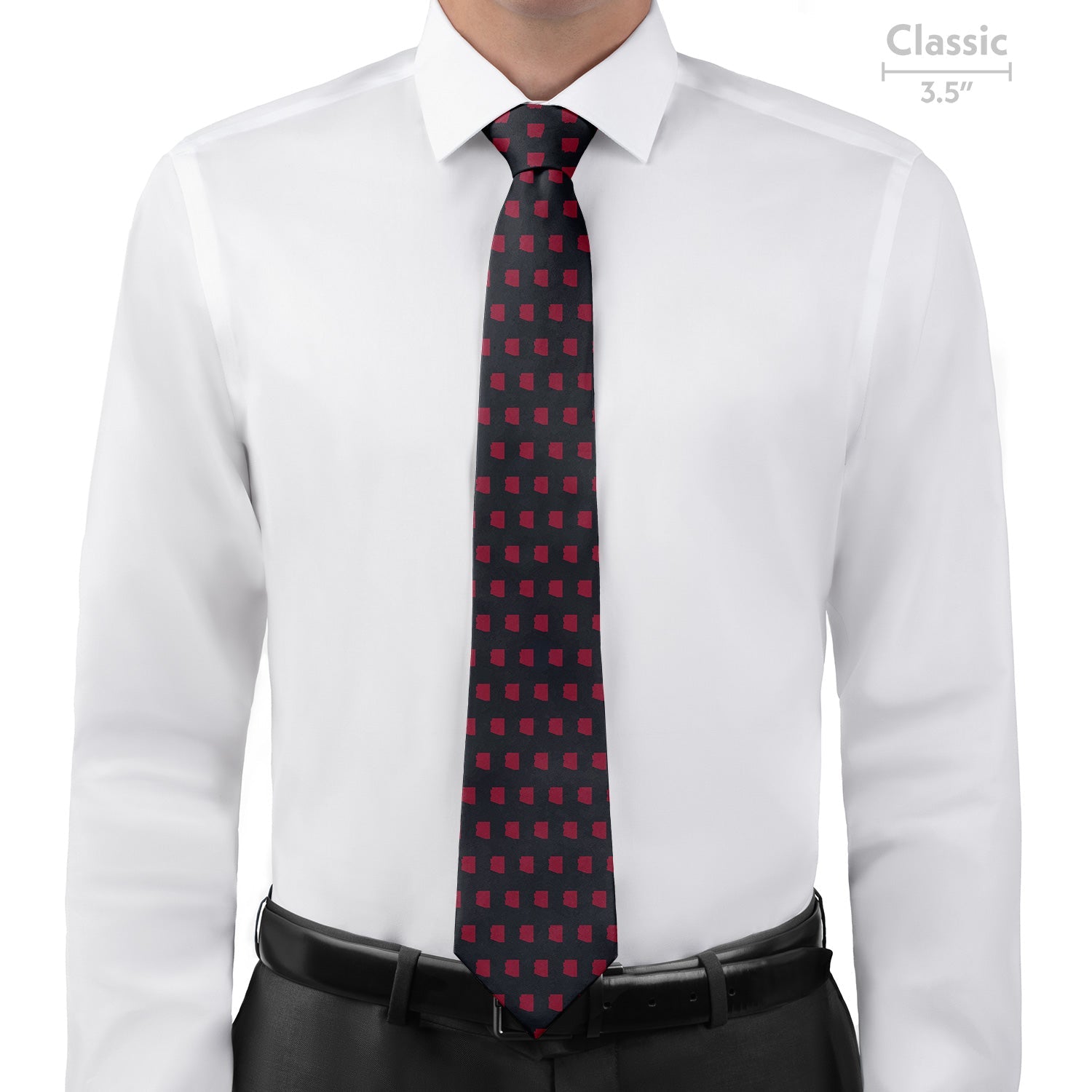 Arizona State Outline Necktie - Classic - Knotty Tie Co.