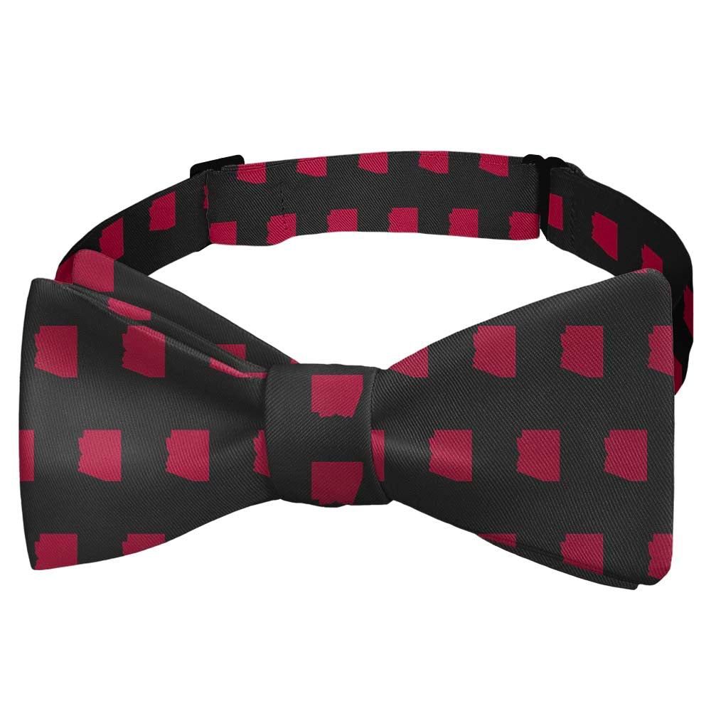 Arizona State Outline Bow Tie - Self Tie Bow Tie - Knotty Tie Co.