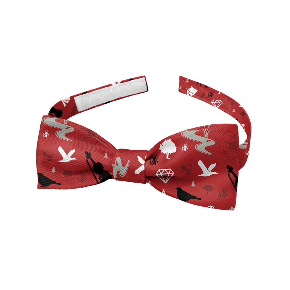 Arkansas State Heritage Bow Tie - Baby Pre-Tied 9.5-12.5" -  - Knotty Tie Co.