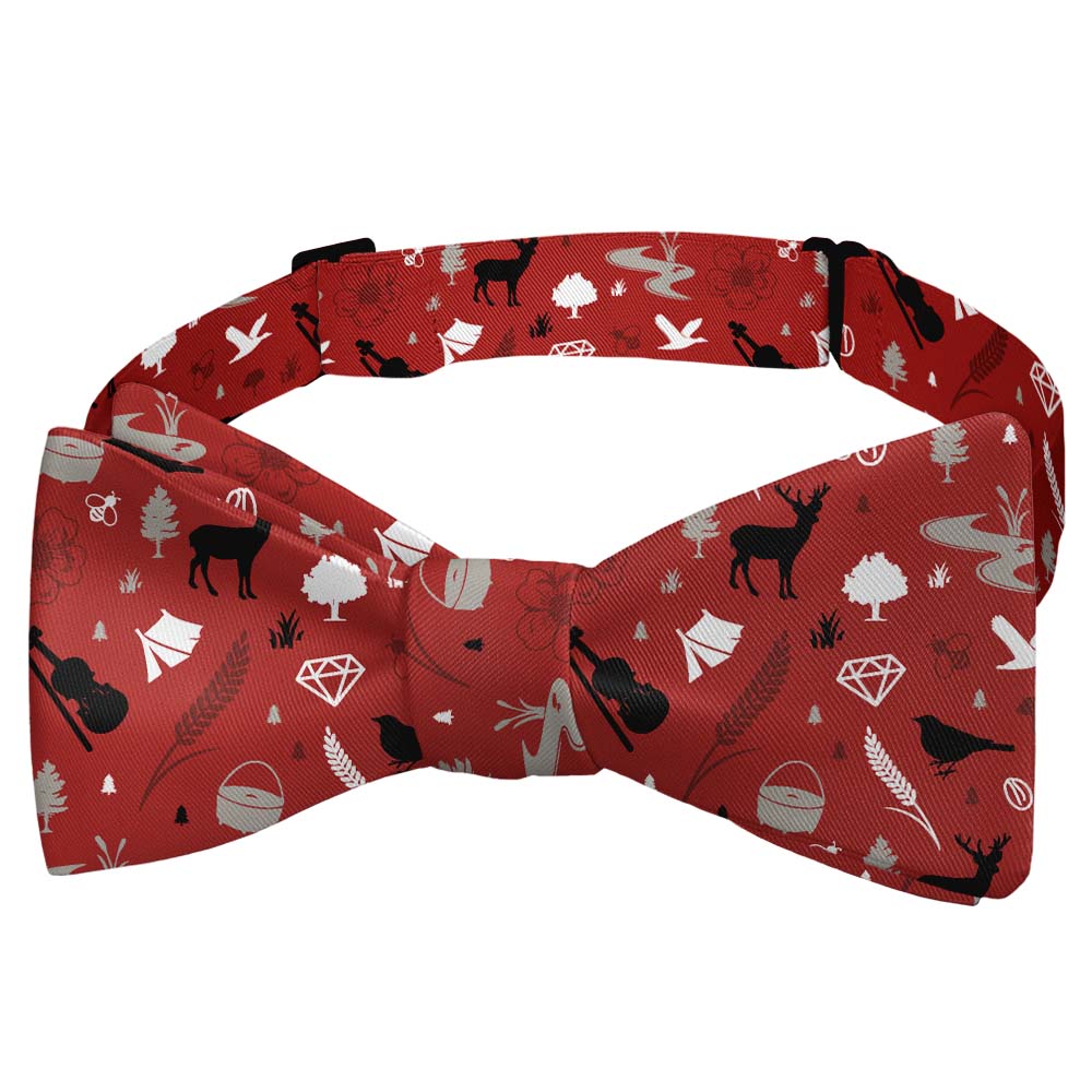 Arkansas State Heritage Bow Tie - Self Tie Bow Tie - Knotty Tie Co.