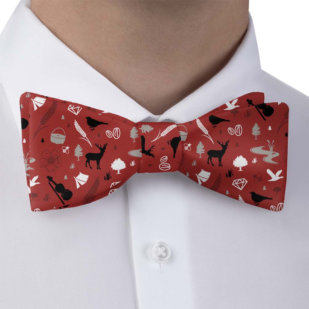 Arkansas State Heritage Bow Tie - Bow Tie with Dress Shirt - Knotty Tie Co.