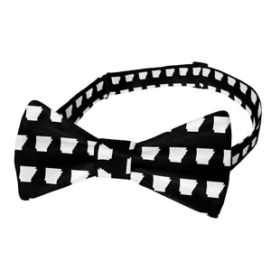 Arkansas State Outline Bow Tie - Adult Pre-Tied 12-22" -  - Knotty Tie Co.