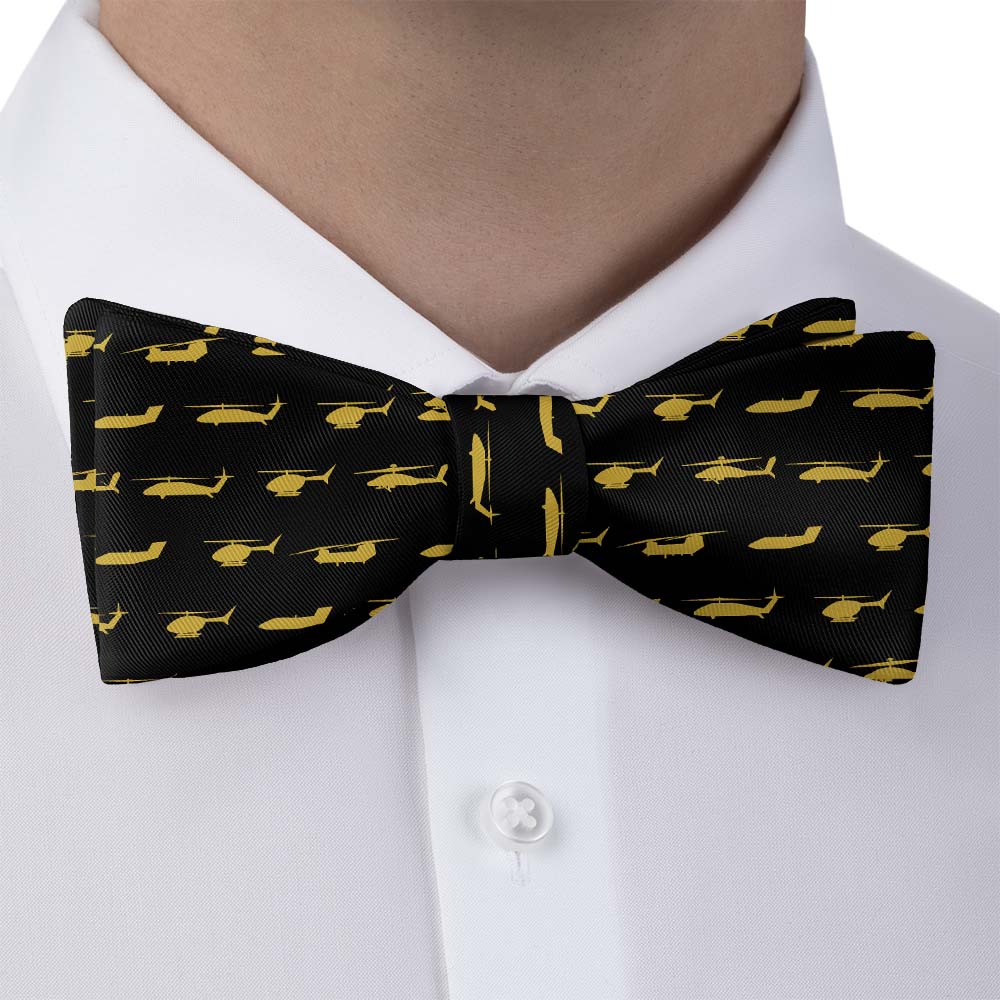 Army Aviation Bow Tie - Bow Tie with Dress Shirt - Knotty Tie Co.