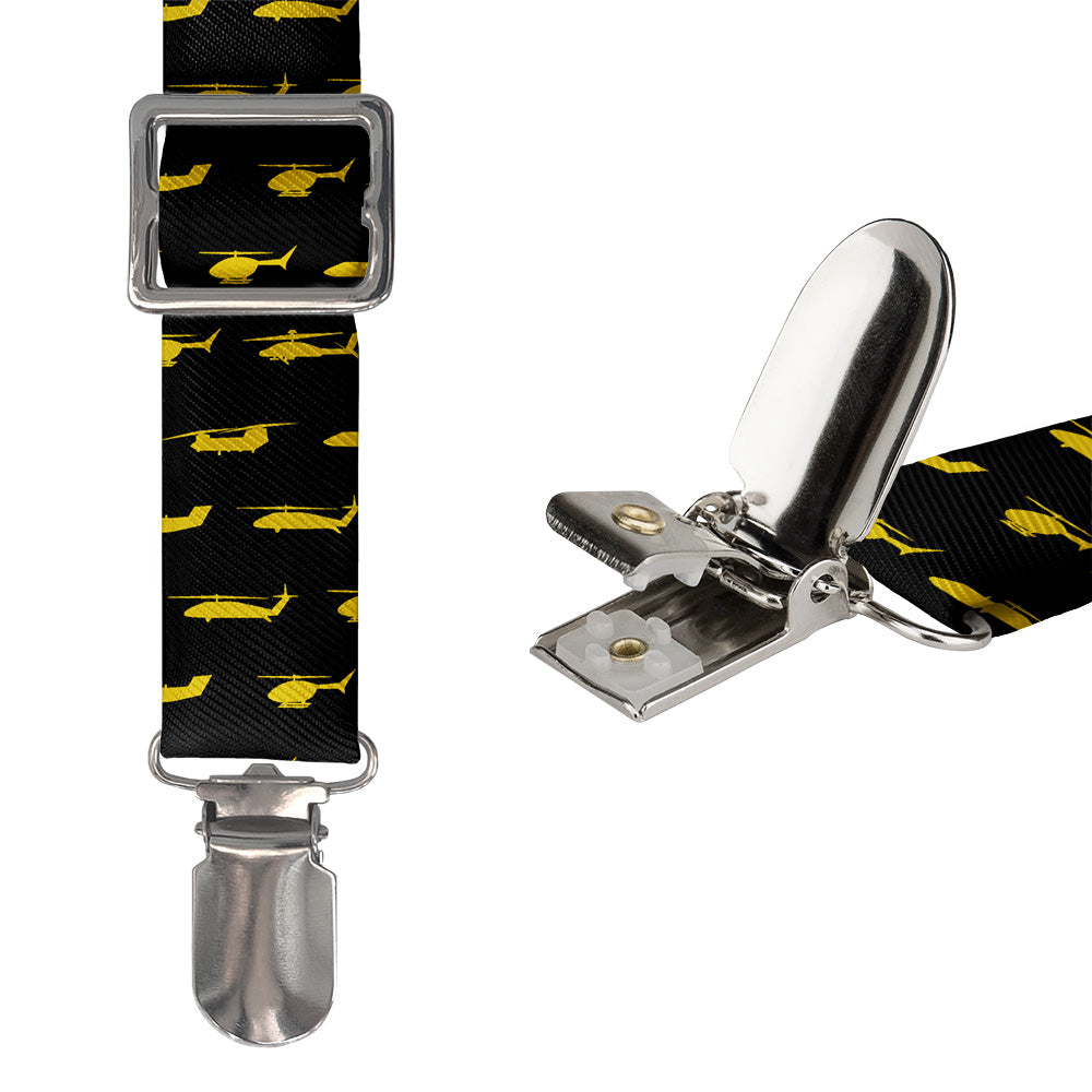 Army Aviation Suspenders - Hardware and Strap - Knotty Tie Co.