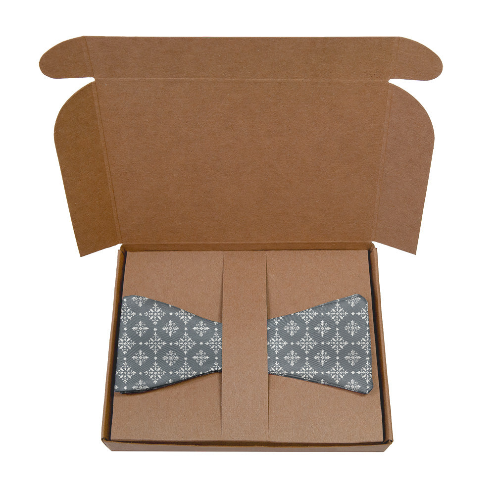 Artisan Medallion Bow Tie - Kraft Gift Box Packaging - Knotty Tie Co.
