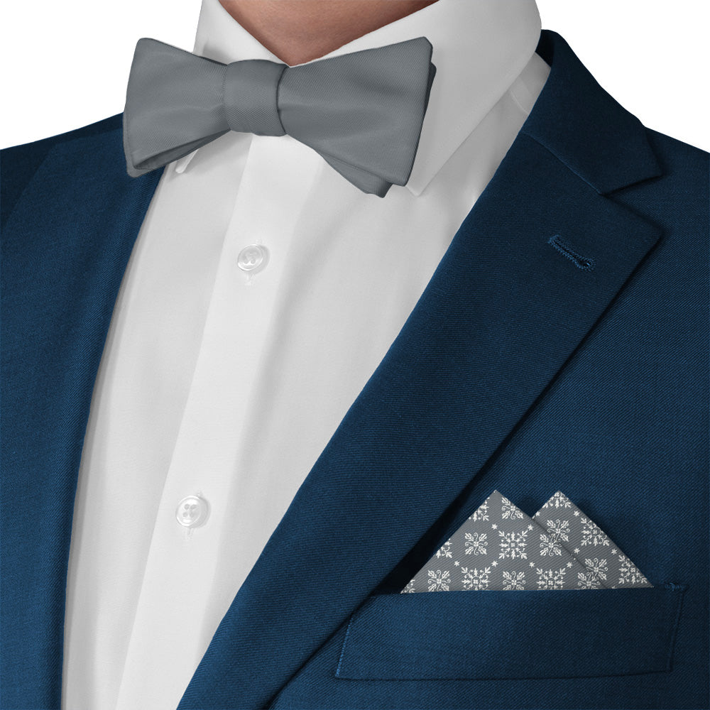 Artisan Medallion Pocket Square - Matching Bow Tie - Knotty Tie Co.