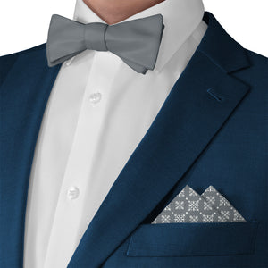 Artisan Medallion Pocket Square - Matching Bow Tie - Knotty Tie Co.