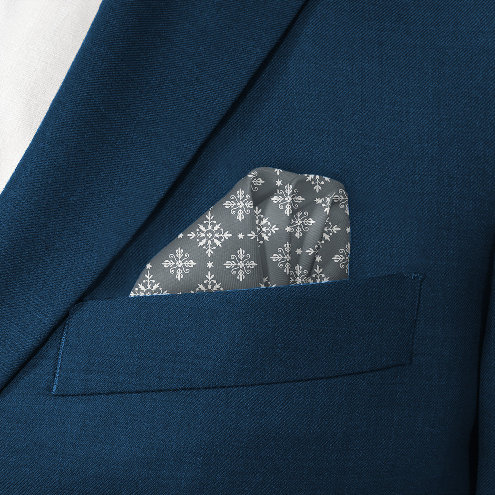 Artisan Medallion Pocket Square - Wave Fold - Knotty Tie Co.