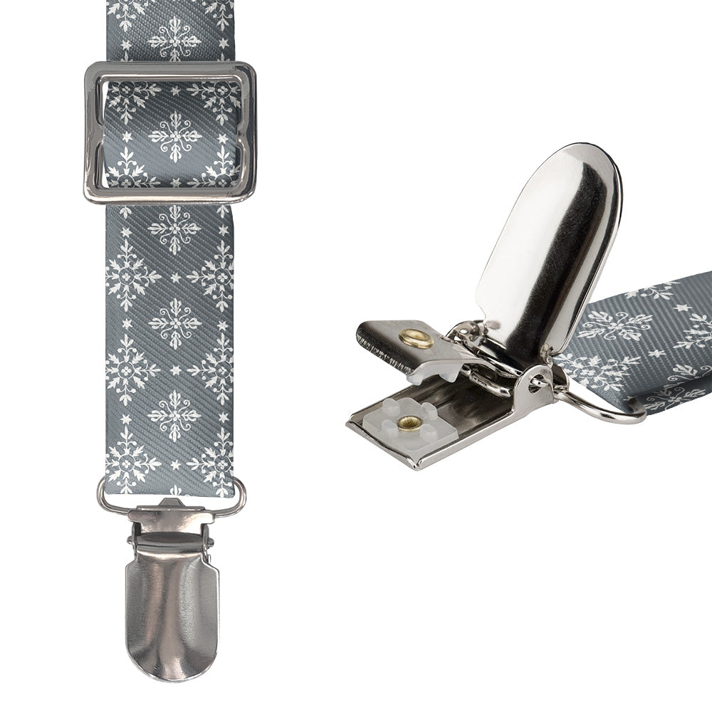 Artisan Medallion Suspenders - Hardware and Strap - Knotty Tie Co.