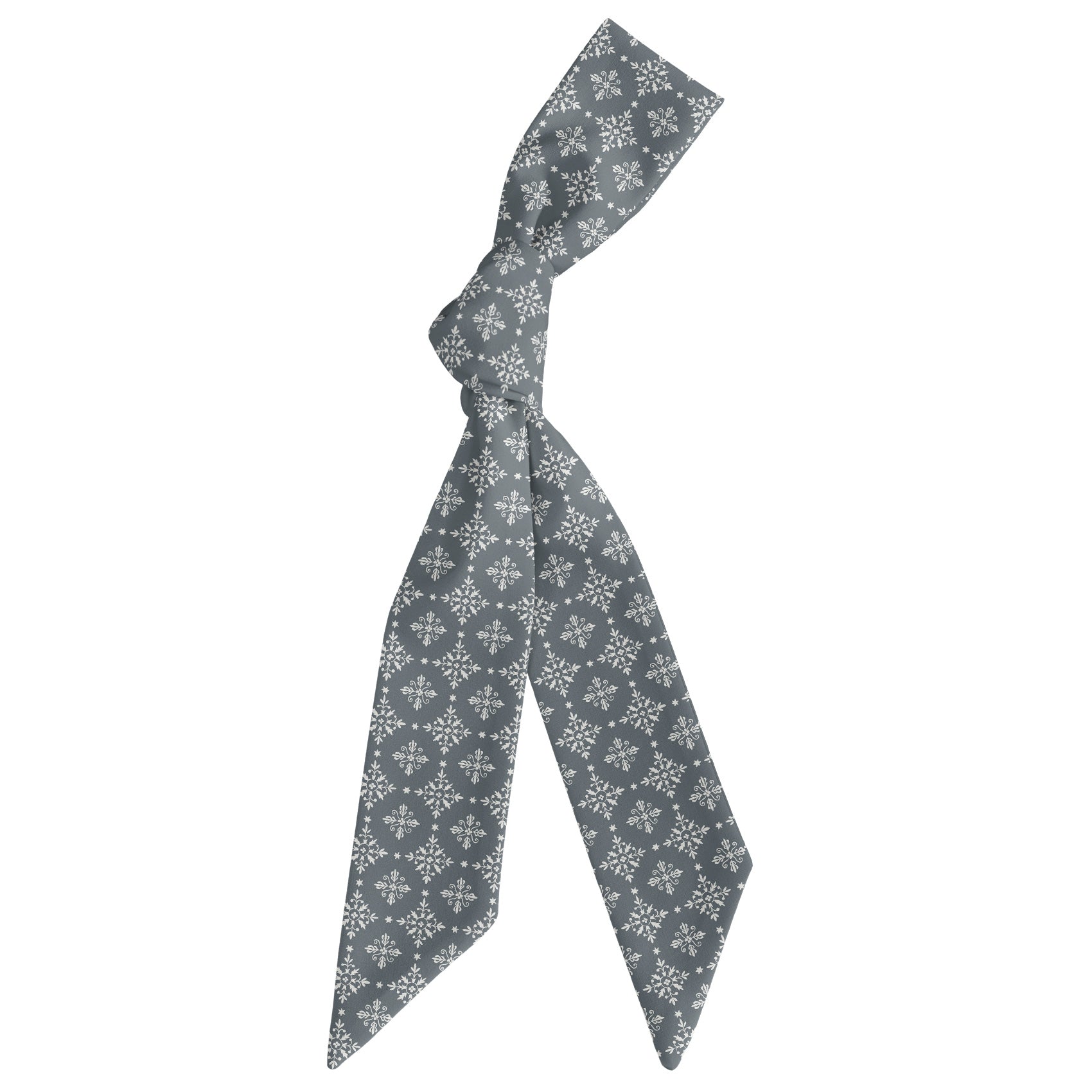 Artisan Medallion Hair Scarf - Scarf Tied Into Knot - Knotty Tie Co.