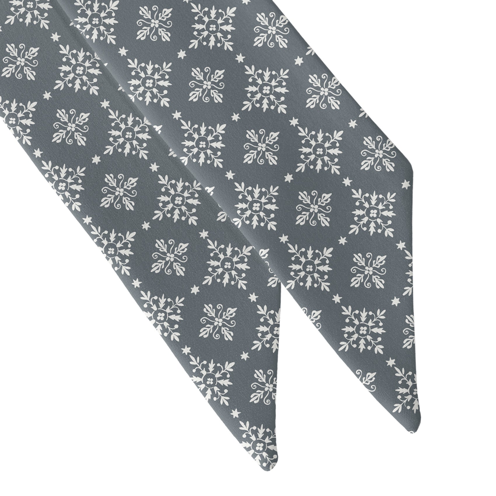 Artisan Medallion Hair Scarf - Scarf Tapered Ends - Knotty Tie Co.