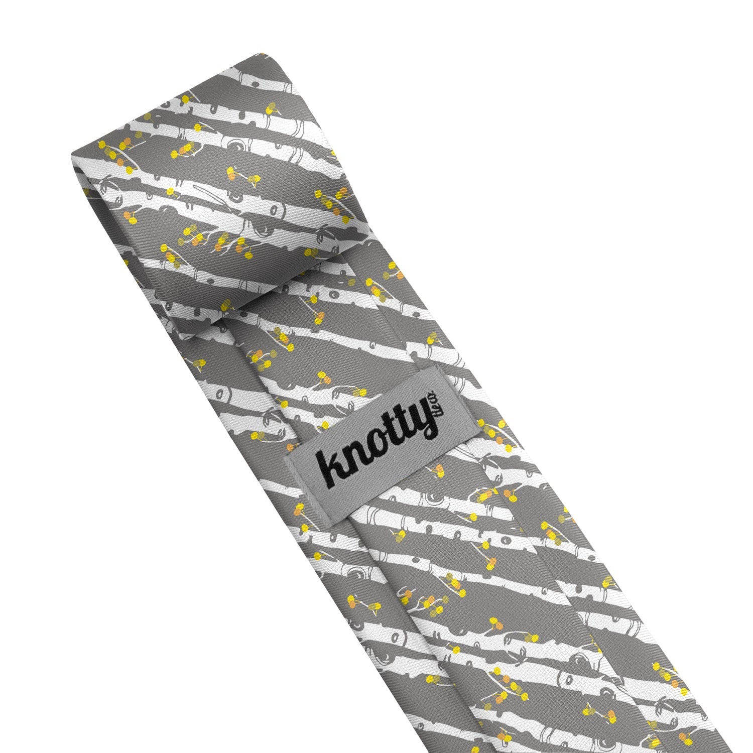 Aspen Grove Necktie - Tag - Knotty Tie Co.