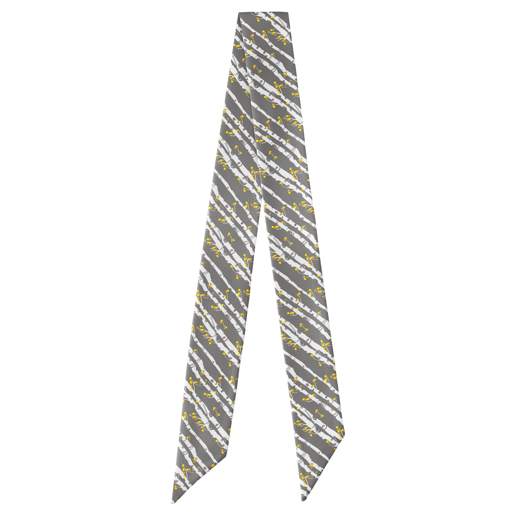 Aspen Grove Hair Scarf - Full View of Hair Scarf - Knotty Tie Co.