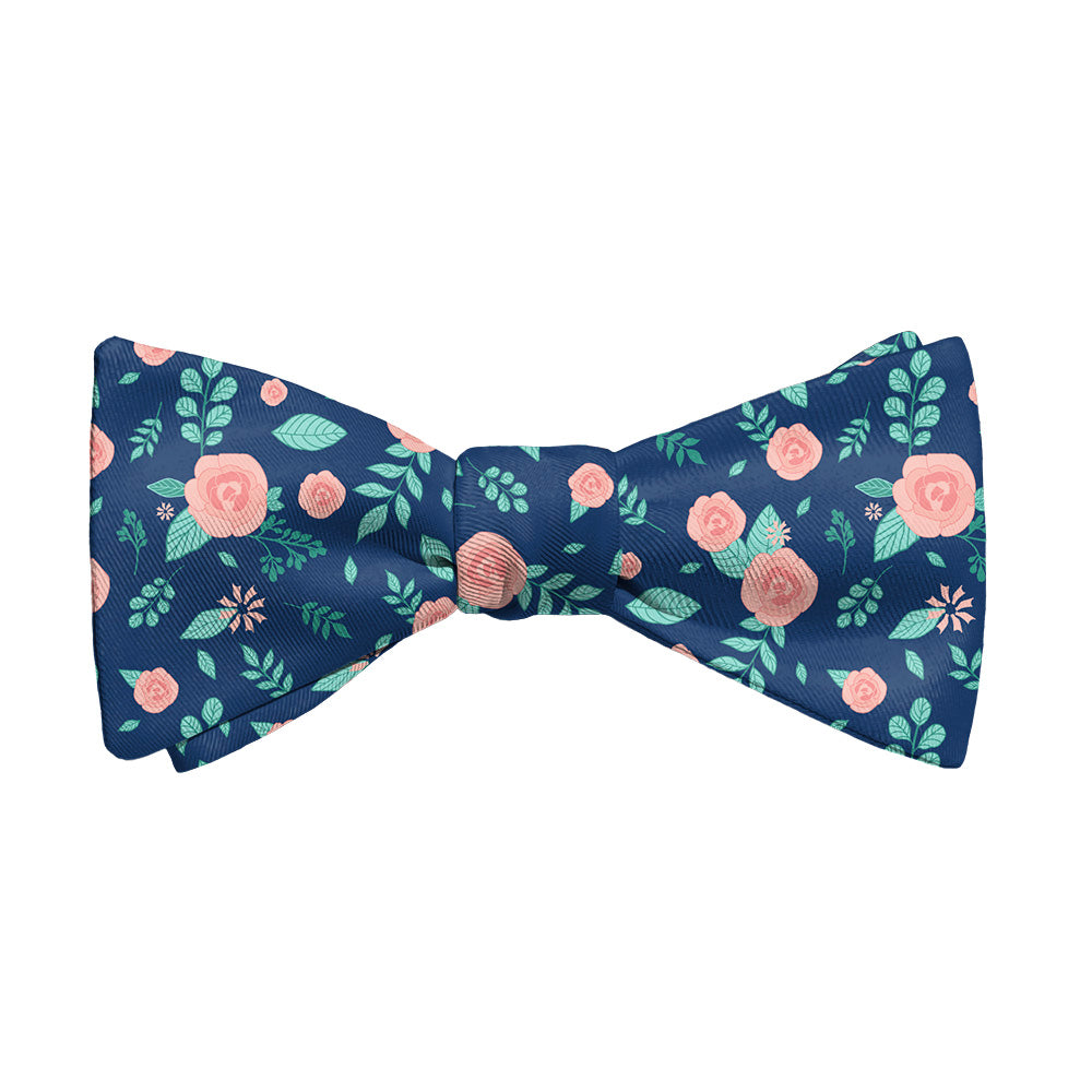 Asta Floral Bow Tie - Adult Standard Self-Tie 14-18" -  - Knotty Tie Co.