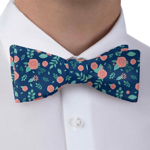 Asta Floral Bow Tie - Bow Tie with Dress Shirt - Knotty Tie Co.