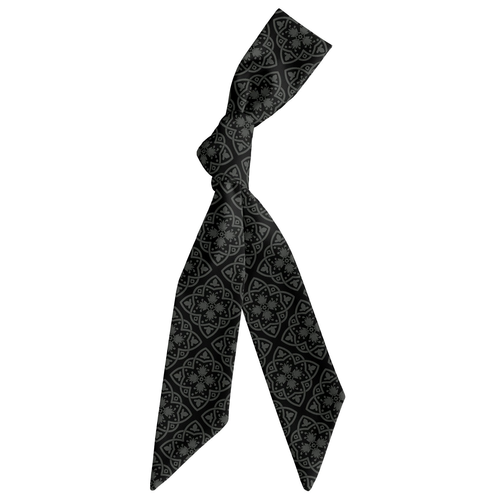 Atticus Hair Scarf - Scarf Tied Into Knot - Knotty Tie Co.