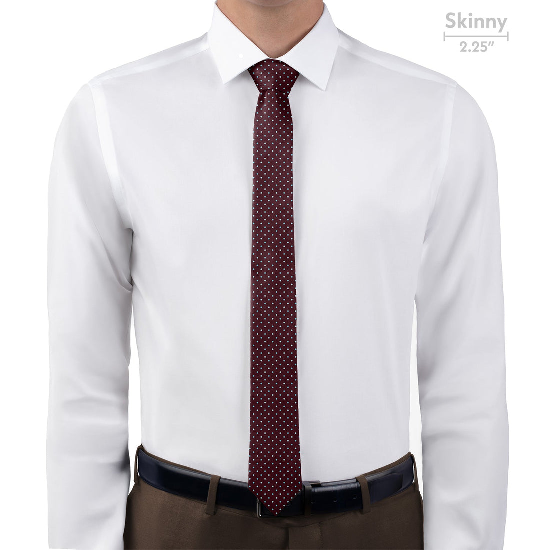 Aurora Dots Necktie - Skinny - Knotty Tie Co.