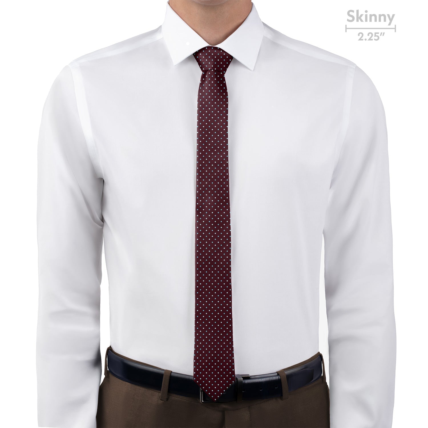 Aurora Dots Necktie - Skinny - Knotty Tie Co.