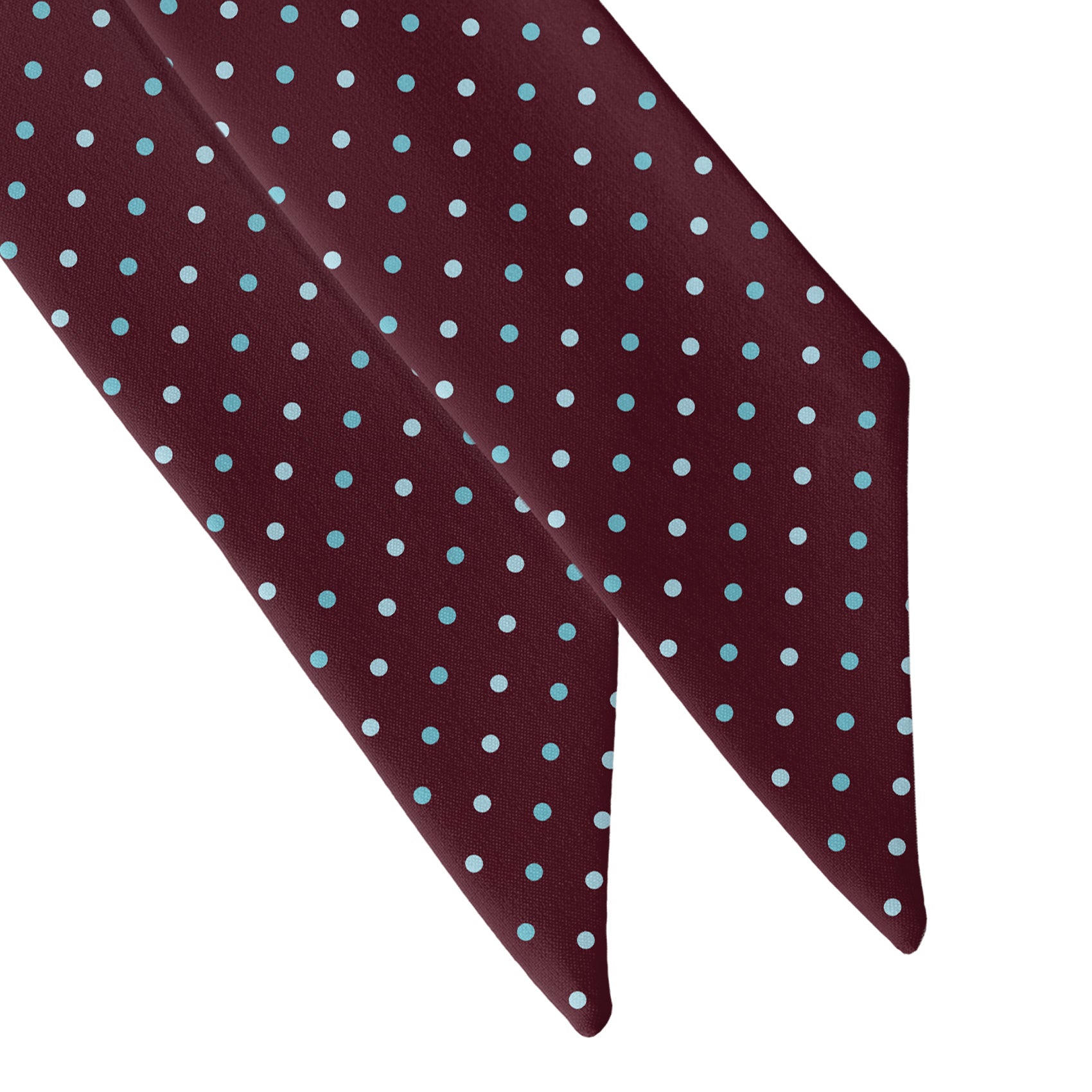 Aurora Dots Hair Scarf - Scarf Tapered Ends - Knotty Tie Co.