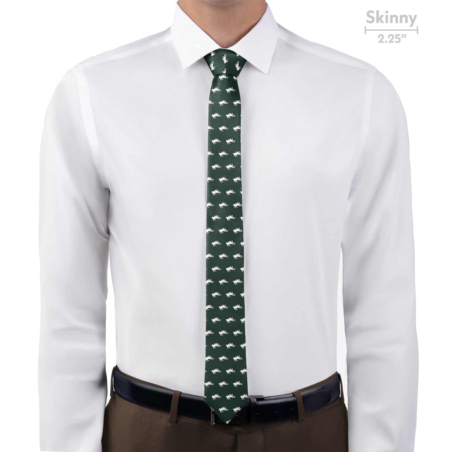 Australian Cattle Dog Necktie - Skinny - Knotty Tie Co.