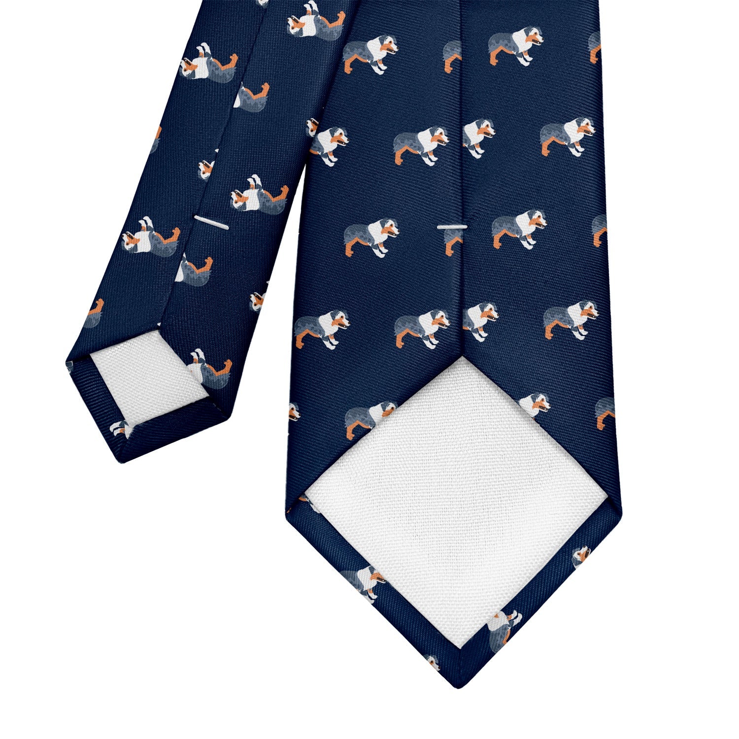 Australian Shepherd Necktie - Tipping - Knotty Tie Co.