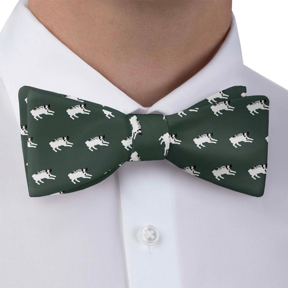 Australian Cattle Dog Bow Tie - Bow Tie with Dress Shirt - Knotty Tie Co.