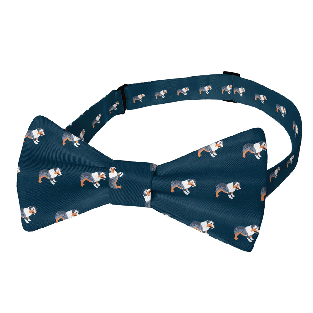 Australian Shepherd Bow Tie - Adult Pre-Tied 12-22" -  - Knotty Tie Co.