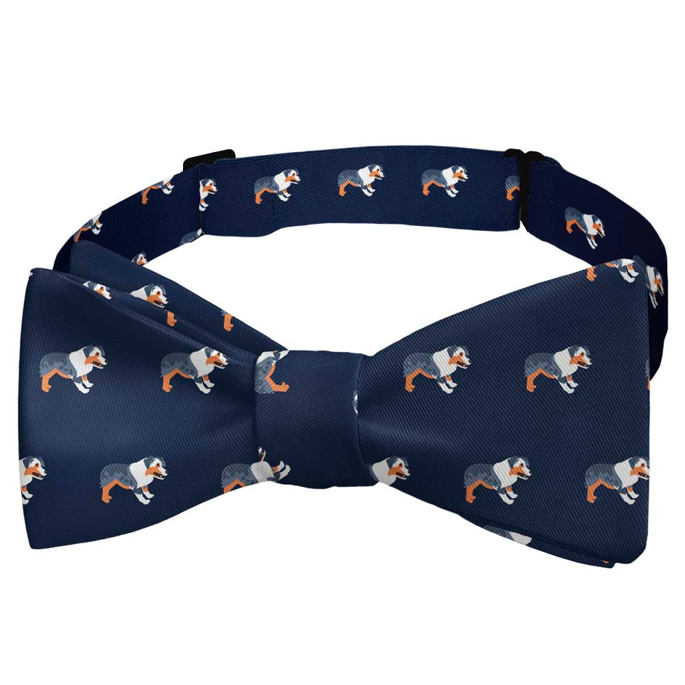 Australian Shepherd Bow Tie - Self Tie Bow Tie - Knotty Tie Co.