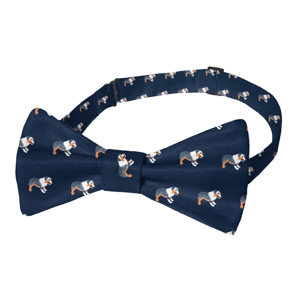 Australian Shepherd Bow Tie - Pre-Tied Bow Tie - Knotty Tie Co.