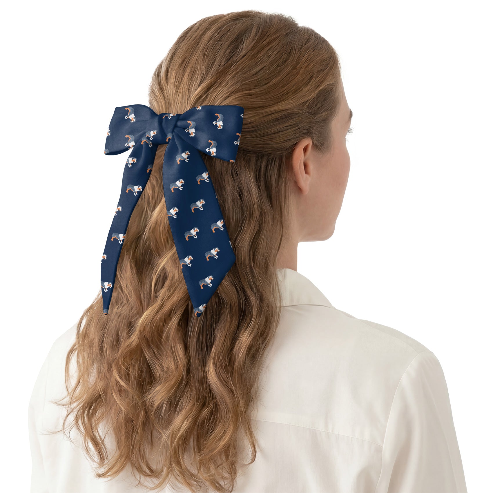 Australian Shepherd Hair Scarf - Hair Scarf - Knotty Tie Co.
