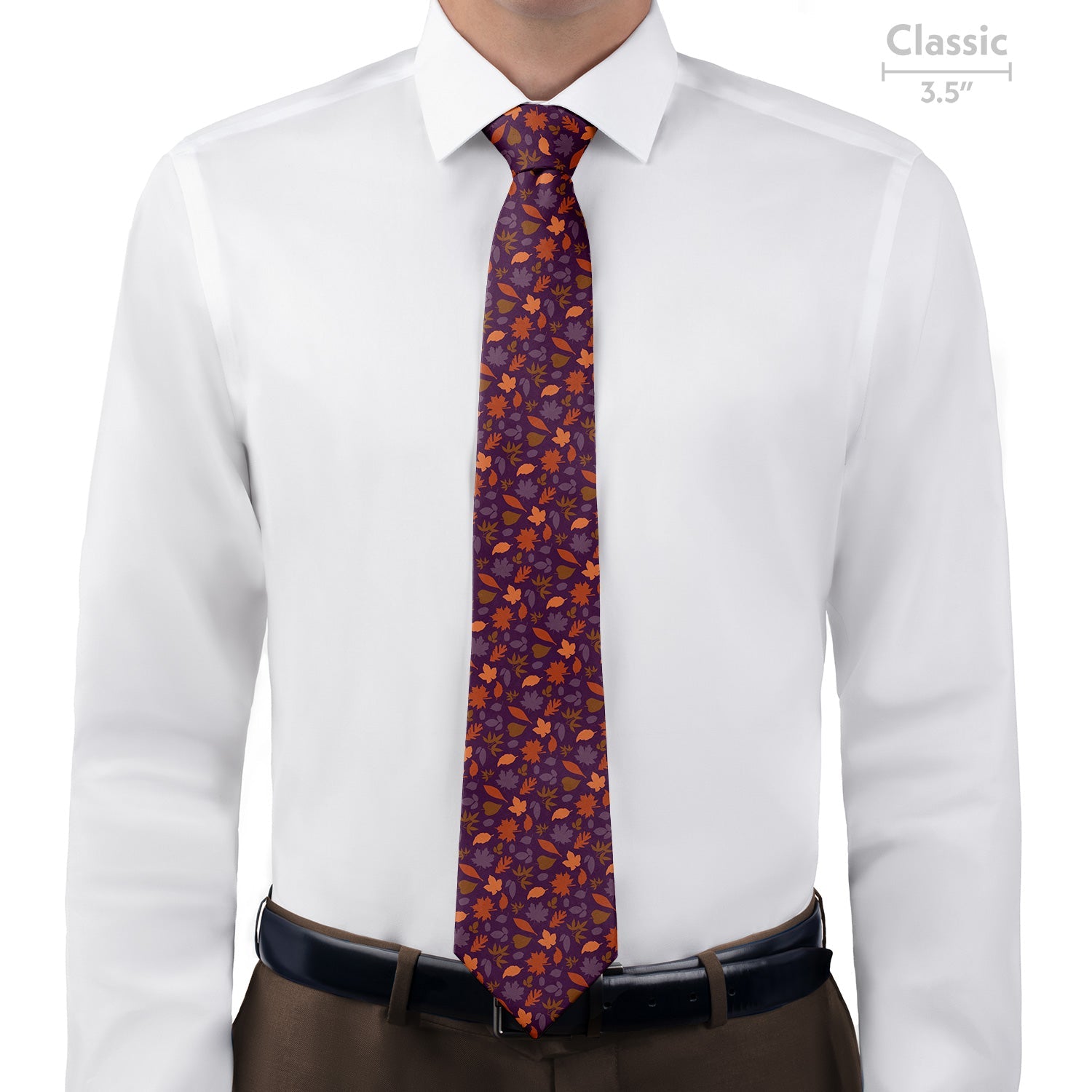 Autumn Leaves Necktie - Classic - Knotty Tie Co.