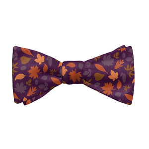 Autumn Leaves Bow Tie - Adult Standard Self-Tie 14-18" -  - Knotty Tie Co.