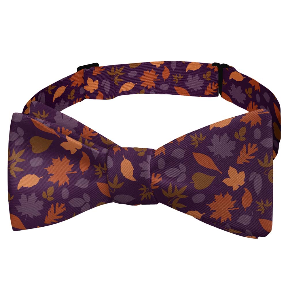 Autumn Leaves Bow Tie - Self Tie Bow Tie - Knotty Tie Co.