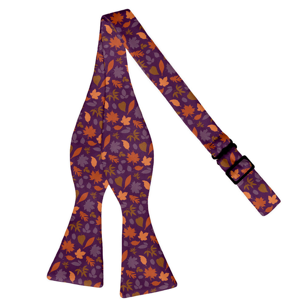 Autumn Leaves Bow Tie - Self Tie Flat - Knotty Tie Co.