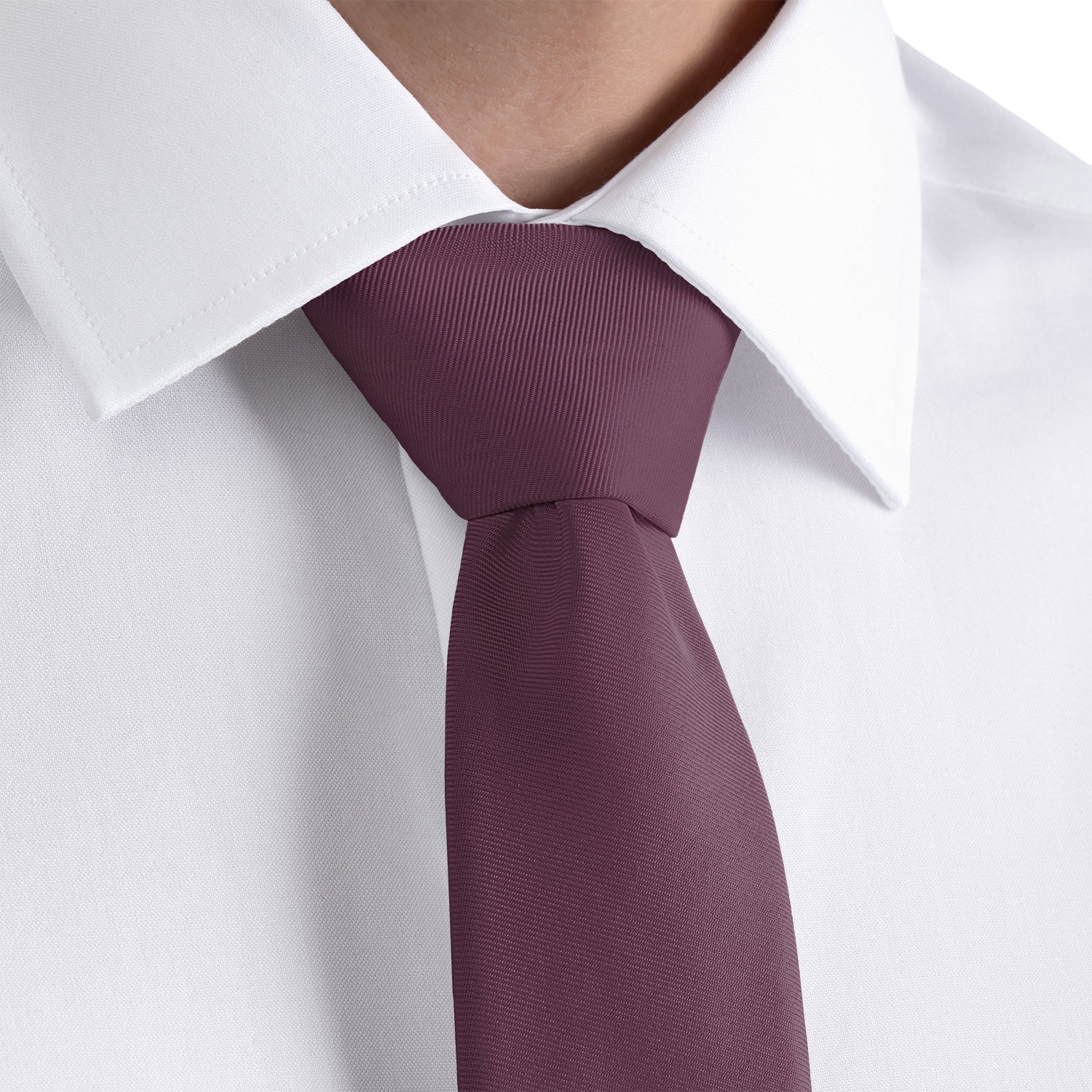 Azazie Acai Necktie - Rolled - Knotty Tie Co.