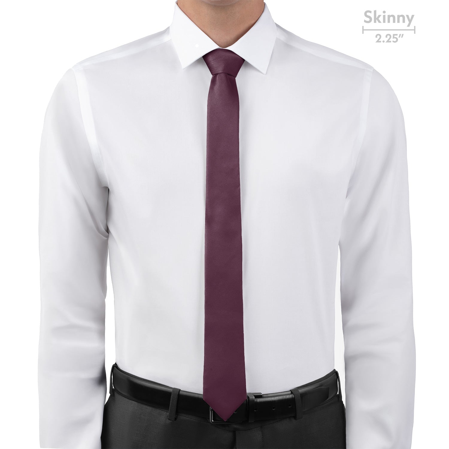 Azazie Acai Necktie - Skinny - Knotty Tie Co.