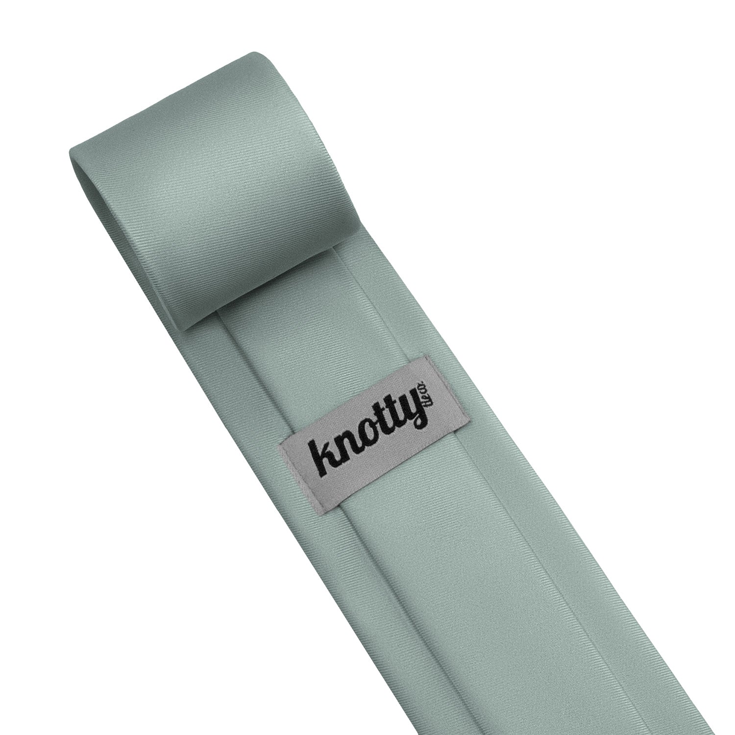Azazie Agave Necktie - Tag - Knotty Tie Co.