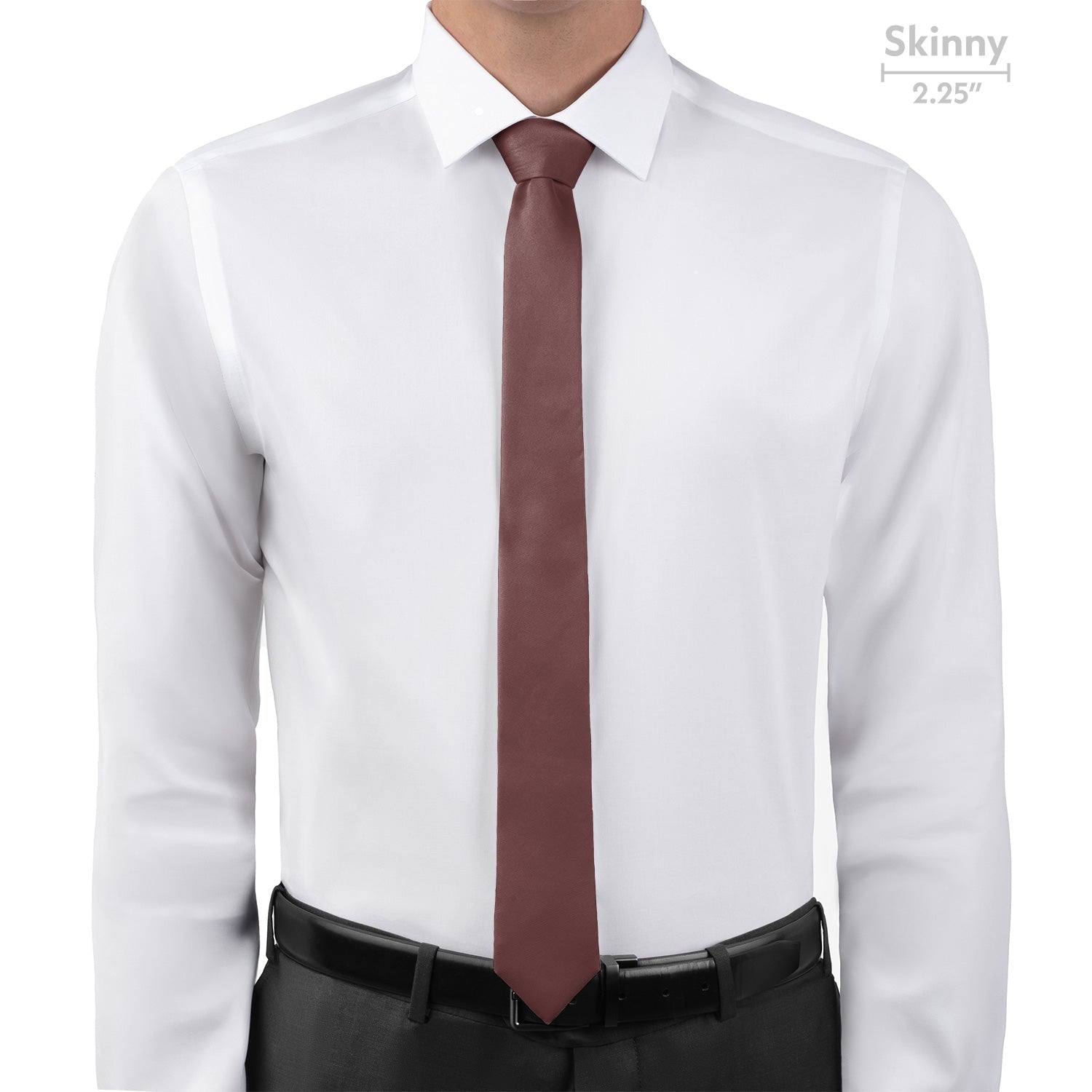 Azazie Amethyst Necktie - Skinny - Knotty Tie Co.