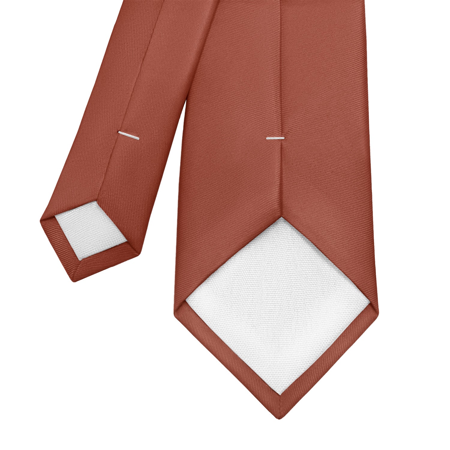 Azazie Auburn Necktie - Tipping - Knotty Tie Co.