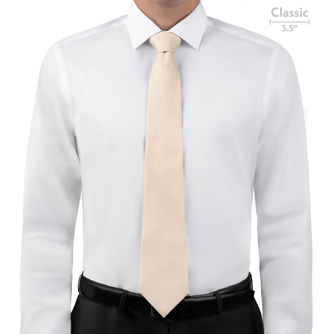 Azazie Blushing Pink Necktie - Classic - Knotty Tie Co.
