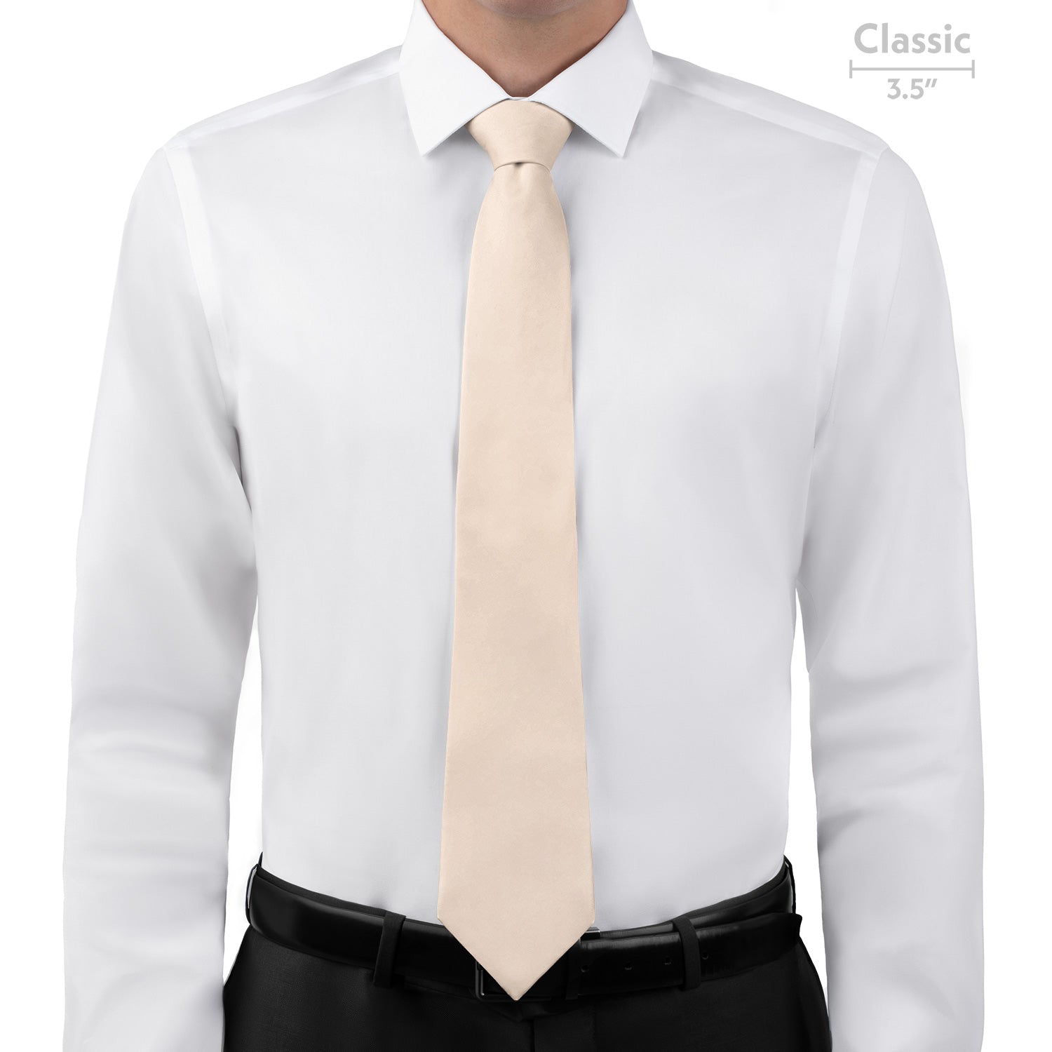 Azazie Blushing Pink Necktie - Classic - Knotty Tie Co.