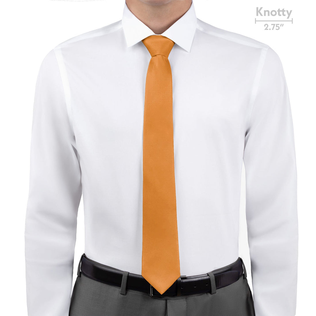 Azazie Butterscotch Necktie - Knotty - Knotty Tie Co.