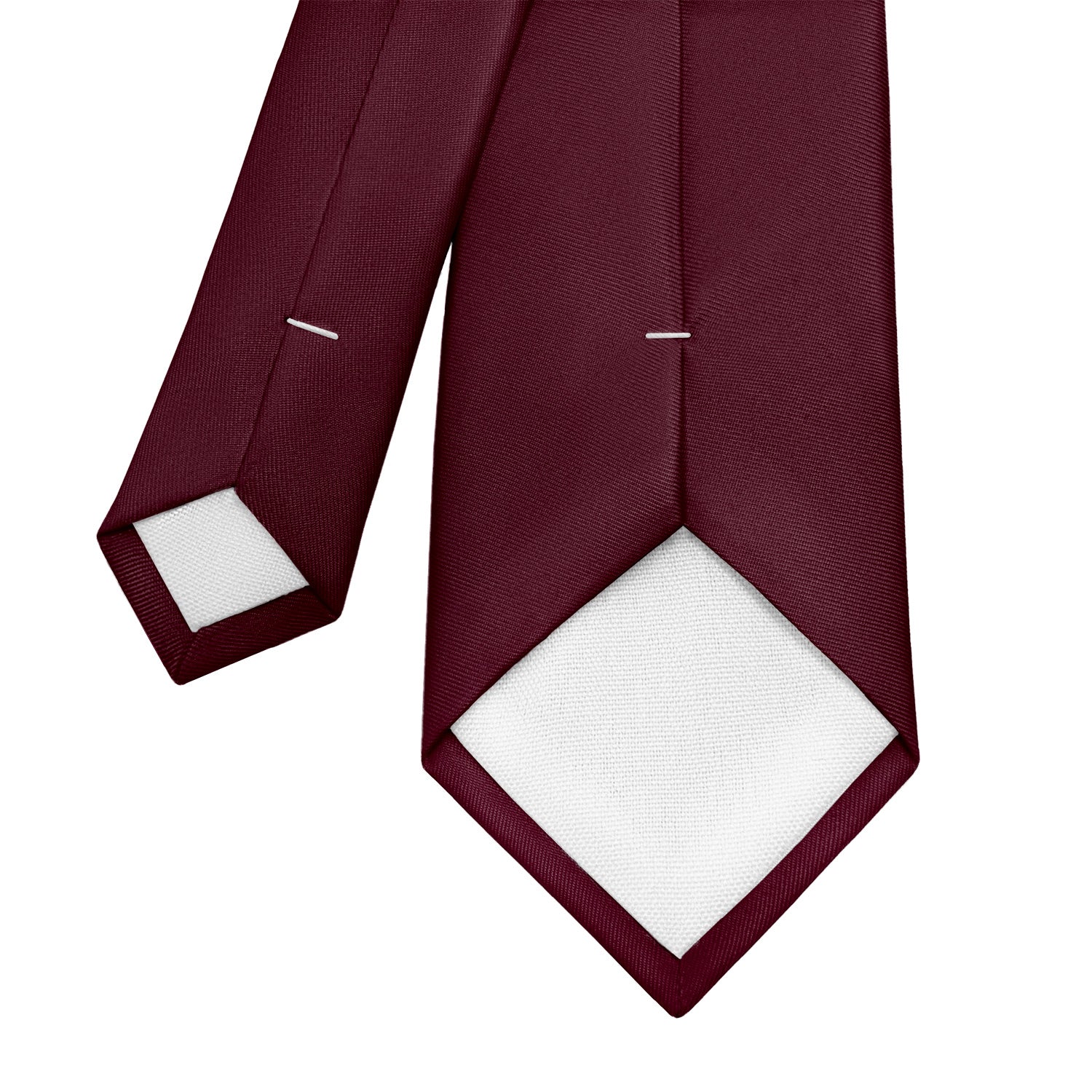 Azazie Cabernet Necktie - Tipping - Knotty Tie Co.