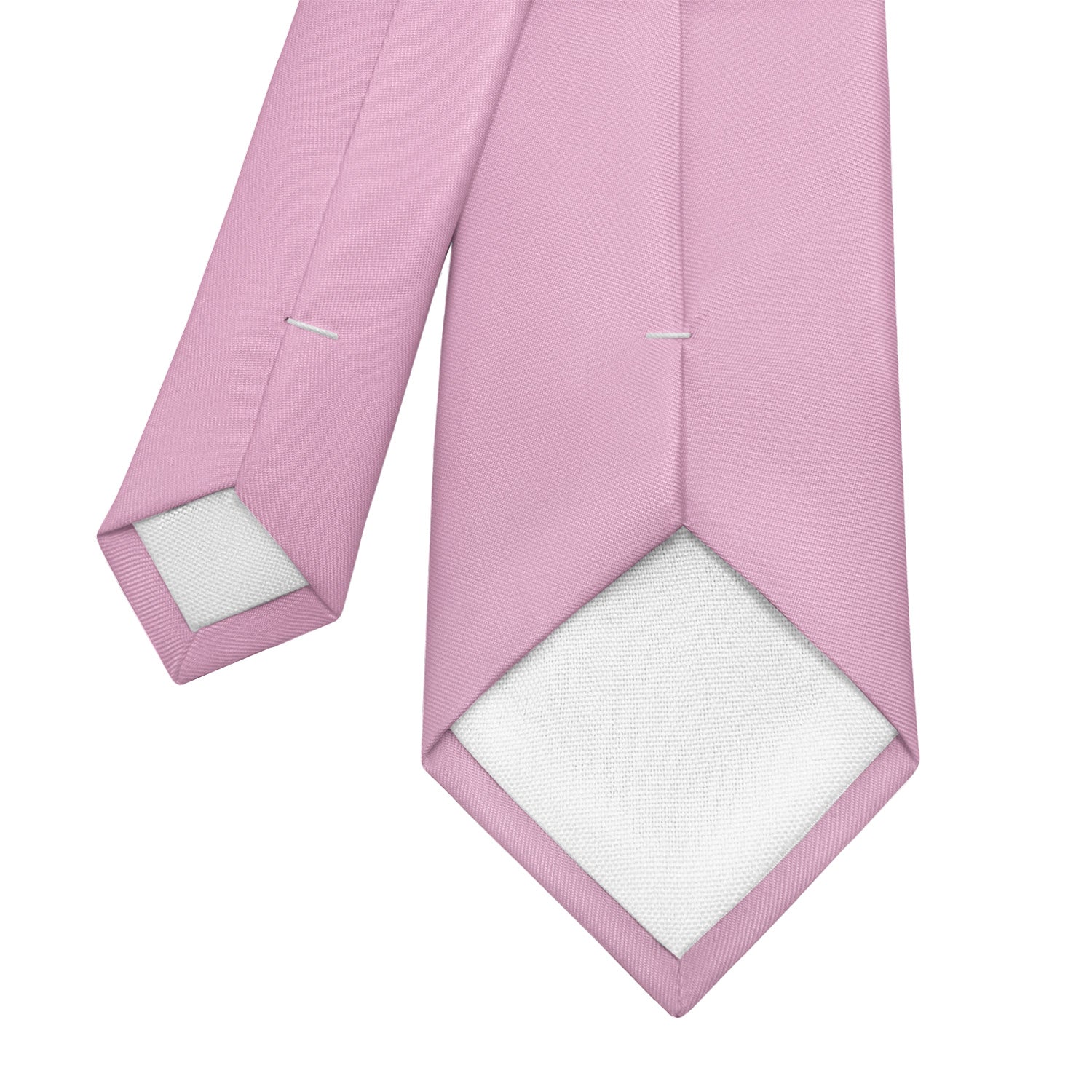 Azazie Candy Pink Necktie - Tipping - Knotty Tie Co.