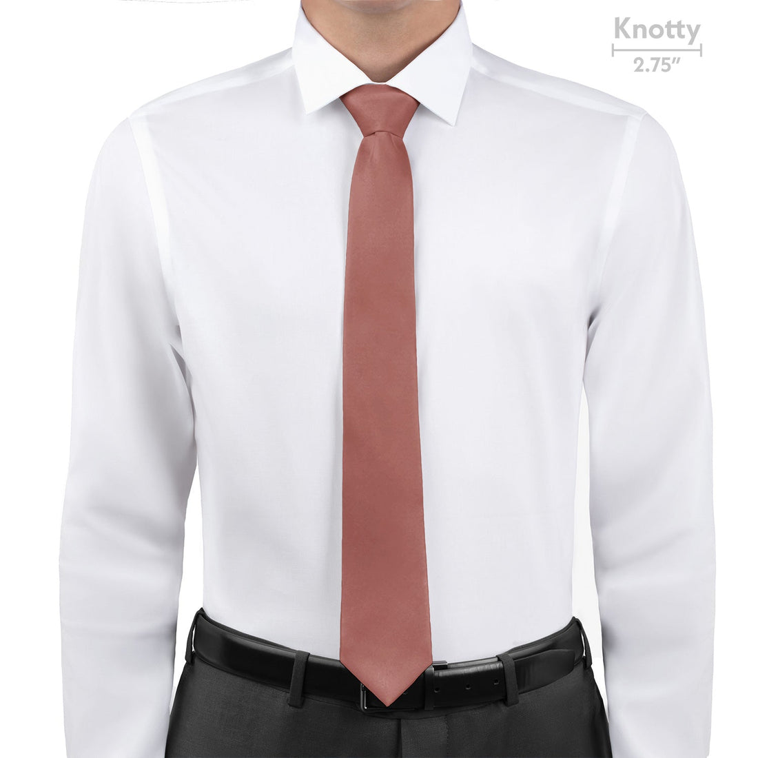 Azazie Cedar Rose Necktie - Knotty - Knotty Tie Co.